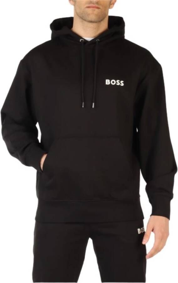 Hugo Boss Oversized Sweatshirt Maat M Kleur 001 Black Heren