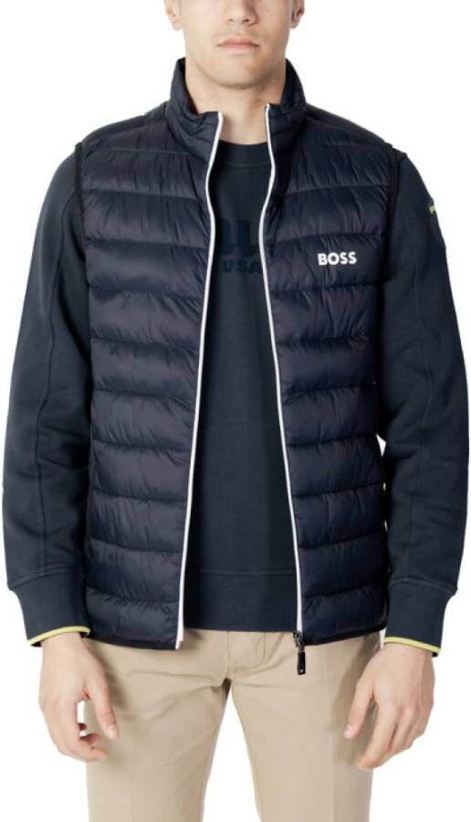 BOSS Athleisurewear Bodywarmer met opstaande kraag model 'THOR'