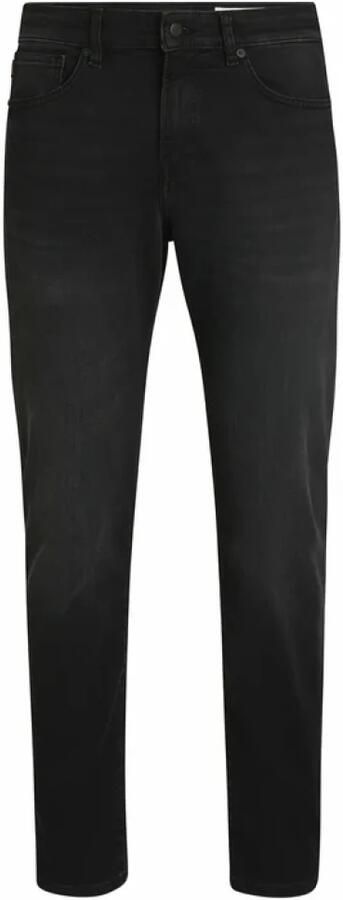 Boss Orange Zwarte jeans met rechte pasvorm en taps toelopende pijpen Black Heren - Foto 2