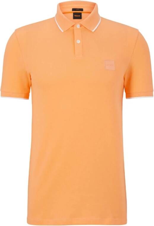 Boss Orange Polo Shirt Oranje Heren