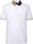 Boss Polo met Contrast Kraag White Heren - Thumbnail 4