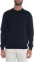 Boss Round-neck pullover Blauw Heren - Thumbnail 1