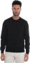Boss Round-neck pullover Zwart Heren - Thumbnail 1