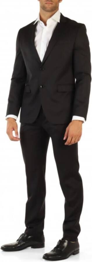 Boss Single Breasted Suits Zwart Heren