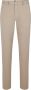 Hugo Boss Slim Fit Katoenen Chino Broek Beige Heren - Thumbnail 5