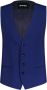 Boss Gilet met paspelzakken model 'Huge Vest' - Thumbnail 1