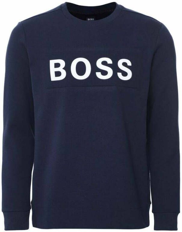 BOSS Athleisure sweater Salbo met logo black