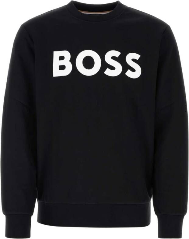 Boss Sweatshirt Zwart Heren