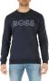 Hugo Boss Donkerblauwe Ronde Hals Sweater Blue Heren - Thumbnail 2