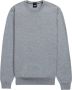 Boss Zilveren Sweaters met Geborduurd Logo Gray Heren - Thumbnail 2