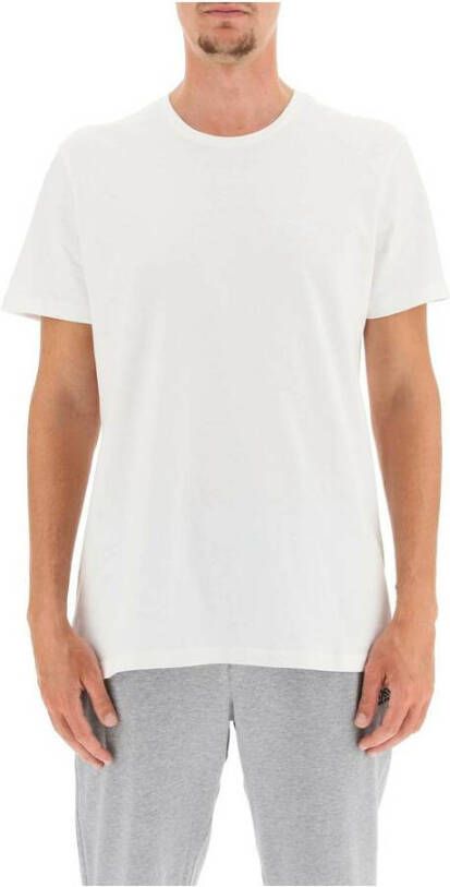 Hugo Boss t-shirt ronde hals 2-pack wit effen katoen