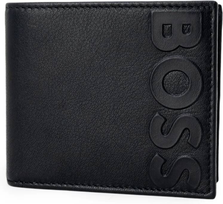 Hugo Boss Heren Zwarte Portemonnee Black Heren
