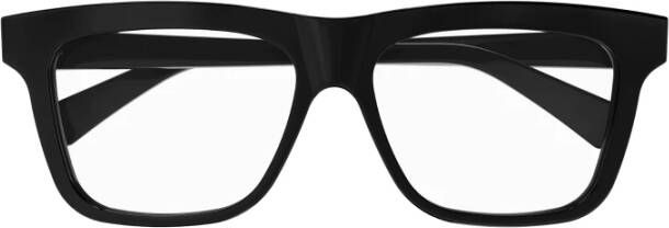 Bottega Veneta Optische Bril van Gerecycled Acetaat Black Unisex