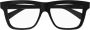 Bottega Veneta Optische Bril van Gerecycled Acetaat Black Unisex - Thumbnail 1