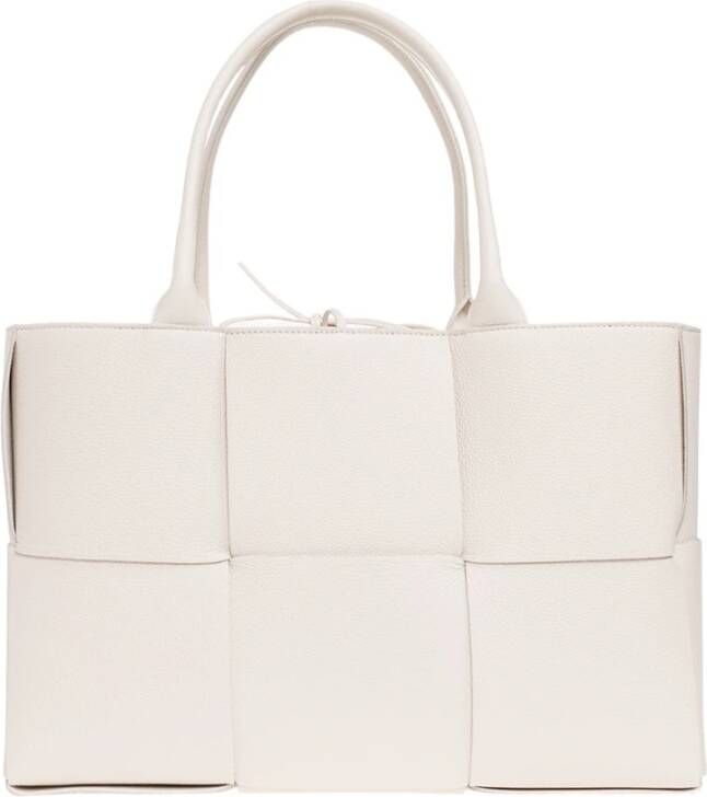 Bottega Veneta Arco Medium shopper bag White Dames
