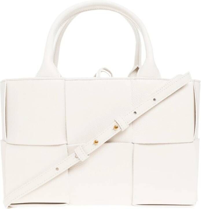 Bottega Veneta Arco Mini shopper bag White Dames