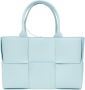 Bottega Veneta Arco Kleine shopper tas Blue Dames - Thumbnail 1
