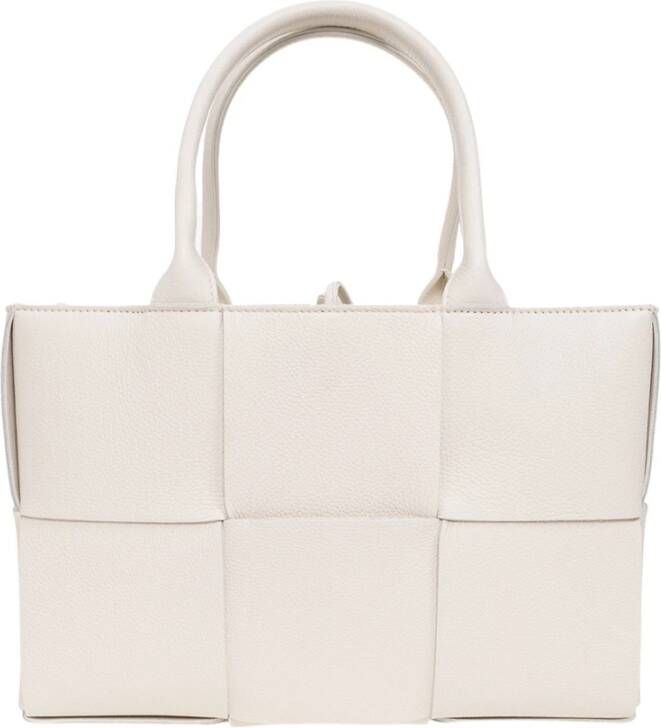 Bottega Veneta Arco Small shopper bag White Dames
