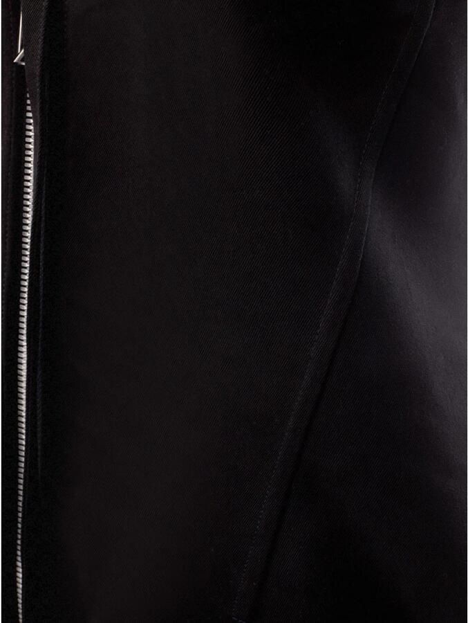 Bottega Veneta Mouwloze jurk van geborsteld katoen Black Dames - Foto 4