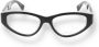 Bottega Veneta Cat Eye Acetaat Bril Black Dames - Thumbnail 3
