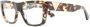 Bottega Veneta Bv1180O Havana Transparante Zonnebril Brown Unisex - Thumbnail 1