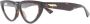 Bottega Veneta Bv1193O Havana Transparante Bril Brown Unisex - Thumbnail 1