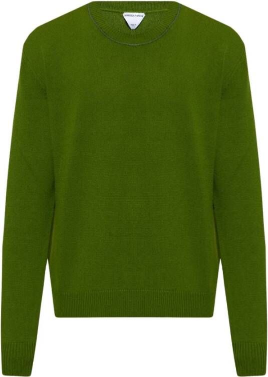 Bottega Veneta Cashmere sweater Groen Heren