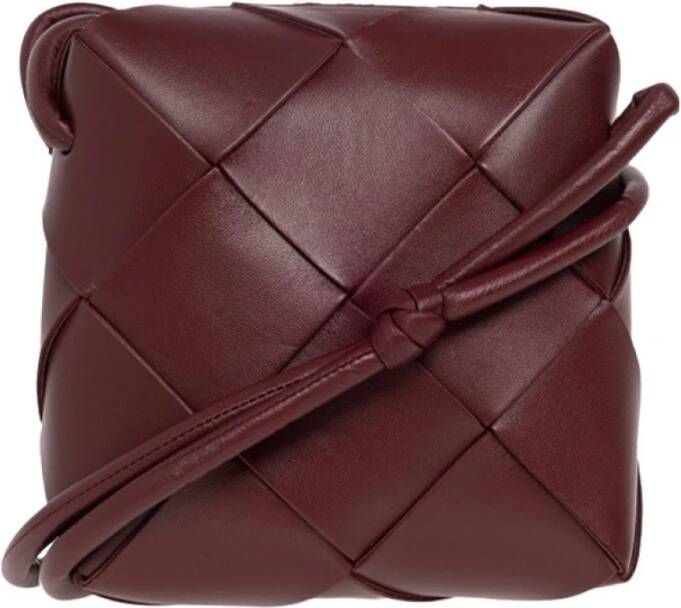 Bottega Veneta Burgundy Cette Mini shoulder bag Red Dames
