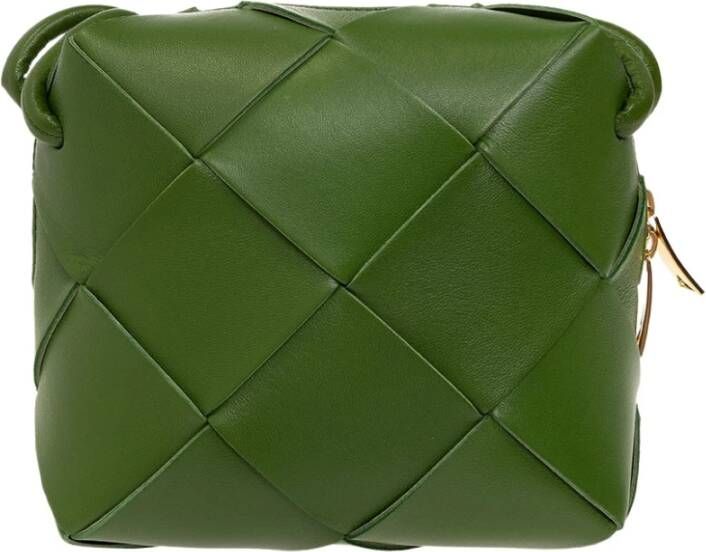 Bottega Veneta Cassette Mini schoudertas Green Dames