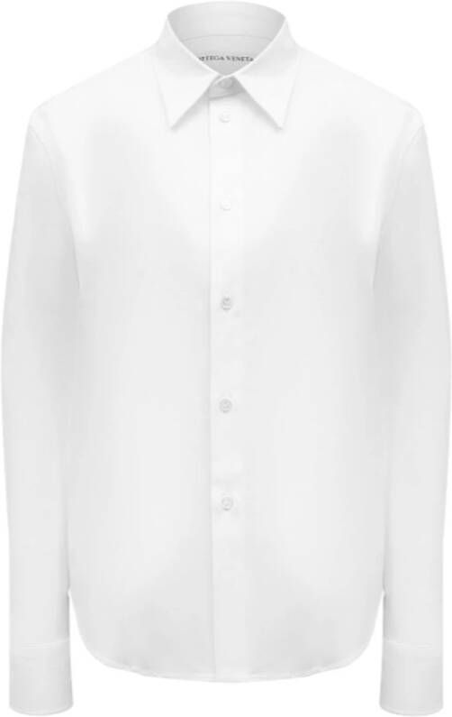 Bottega Veneta Classic Cotton Shirt Wit Dames