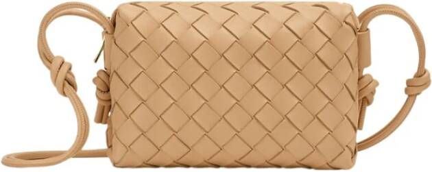 Bottega Veneta Cross Body Bags Beige Dames