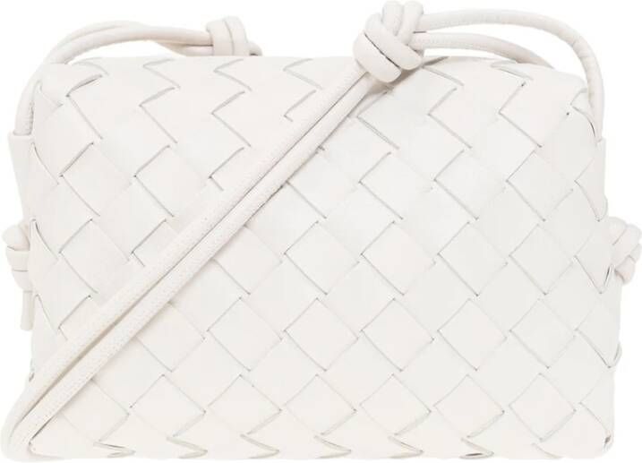 Bottega Veneta Crossbody zak White Dames