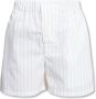 Bottega Veneta Gestreepte shorts White Dames - Thumbnail 1