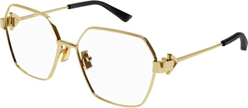 Bottega Veneta Glasses Yellow Dames