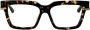 Bottega Veneta Elegante Onregelmatige Brilmontuur Model Bv1243O Black Unisex - Thumbnail 1