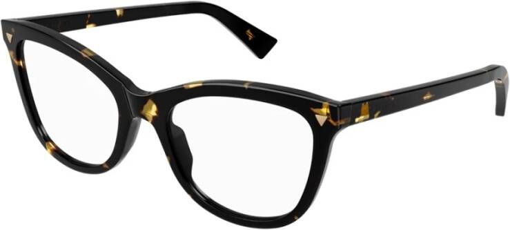 Bottega Veneta Optische Bril van Gerecycled Acetaat Brown Unisex