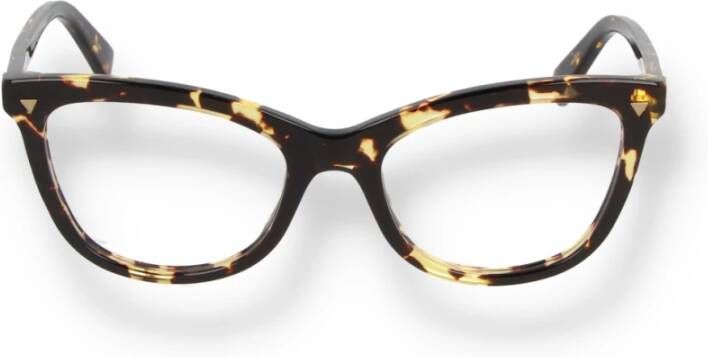 Bottega Veneta Optische Bril van Gerecycled Acetaat Brown Unisex