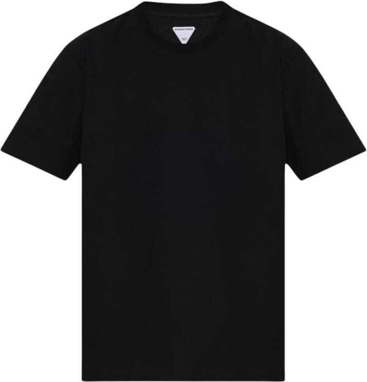 Bottega Veneta Katoenen T-shirt Zwart Heren