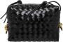 Bottega Veneta Leather shoulder bag Black Dames - Thumbnail 1