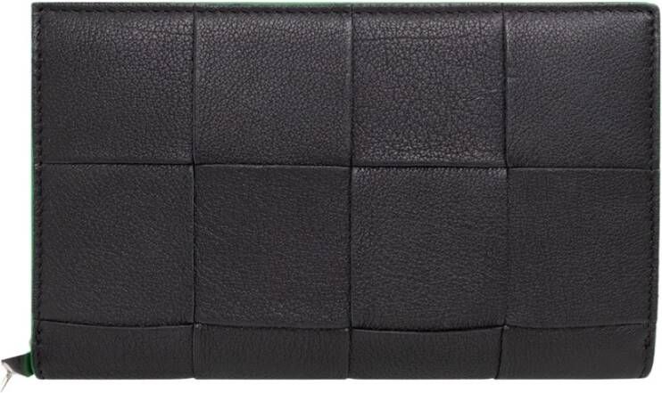 Bottega Veneta Leather wallet Zwart Heren