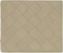 Bottega Veneta Leren portemonnee Groen Heren - Thumbnail 1