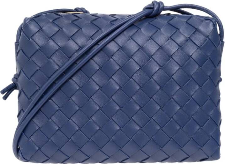 Bottega Veneta Loop Small shoulder bag Blauw Dames