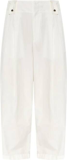 Bottega Veneta Loose-fitting trousers White Dames