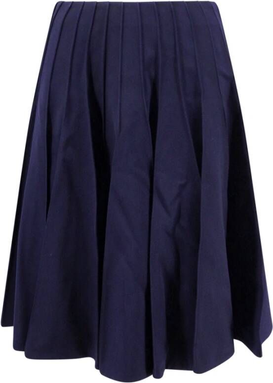 Bottega Veneta Midi Skirts Blauw Dames