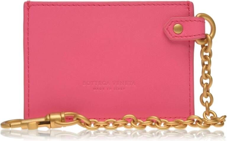 Bottega Veneta Portefeuillekaarthouders Roze Dames