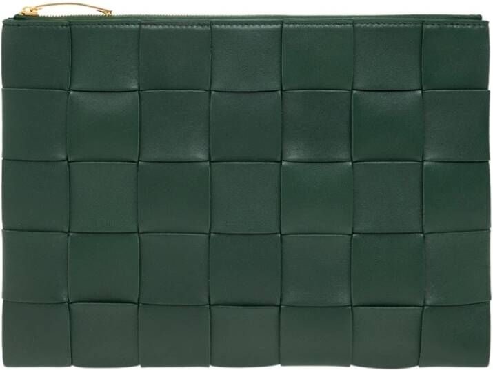 Bottega Veneta Clutch TasMedium clutch Green Dames