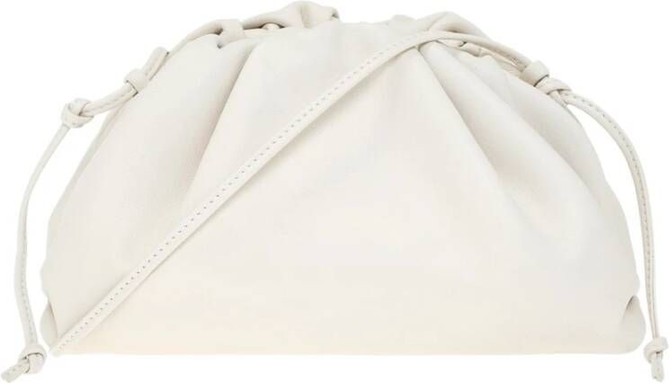 Bottega Veneta Pouch Mini shoulder bag Wit Dames