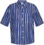 Bottega Veneta Shirt met korte mouwen Blauw Heren - Thumbnail 1