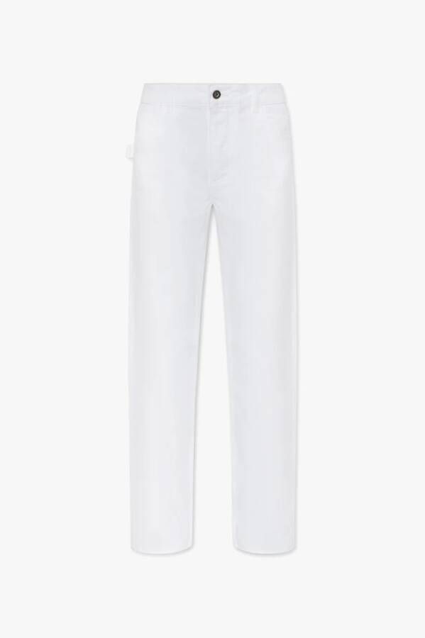 Bottega Veneta Straight leg jeans White Dames