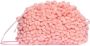 Bottega Veneta Chenille Mini Clutch Tasmet Verstelbare Schouderband Pink Dames - Thumbnail 1